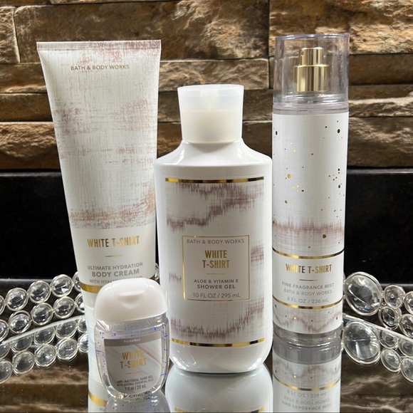 Bath & Body Works Bath & Body Bath Body Works White T Shirt Poshmark